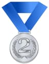 2nd place badge