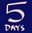 5 Day Streak badge