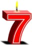 7th place badge