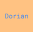 Dorian badge