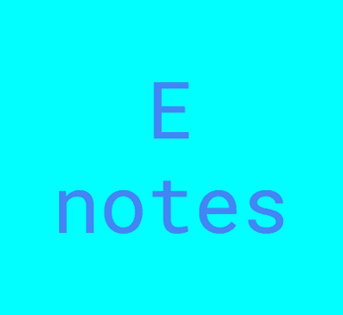 E Notes badge