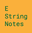 E String Notes badge