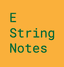 E String Notes badge