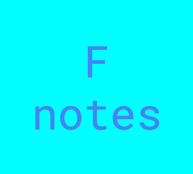 F Notes badge