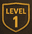 Level 1 badge