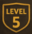 Level 5 badge