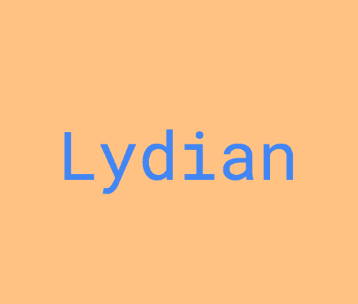 Lydian