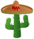 party cactus badge