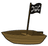 Pirate Boat badge