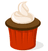 Red Cupcake badge