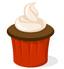 Red Cupcake badge