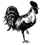 Rooster badge