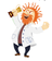 Scientist With Trohpy badge