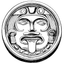 Stone Face badge