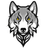 Wolf Head badge
