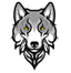 Wolf Head badge