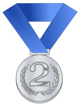 2nd place badge