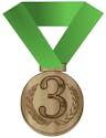 3rd place badge