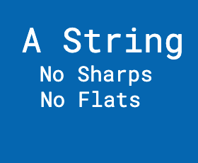 A String No Sharps Or Flats badge