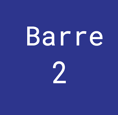 Barre 2 badge
