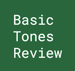 Basic Tones Review badge
