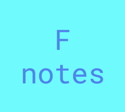 F Notes badge
