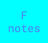 F Notes badge