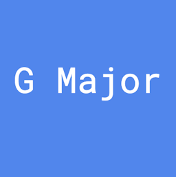 G Major badge