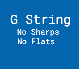 G String No Sharps Or Flats badge