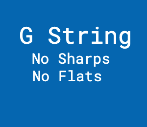 G String No Sharps Or Flats