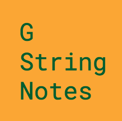 G String Notes badge