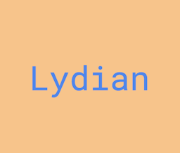 Lydian badge