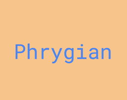 Phrygian